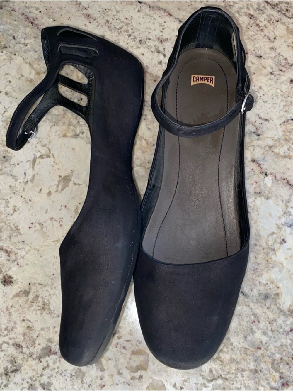 CAMPER $200 Sinuosa Womens Maryjane Black EU40 US 9 EUC